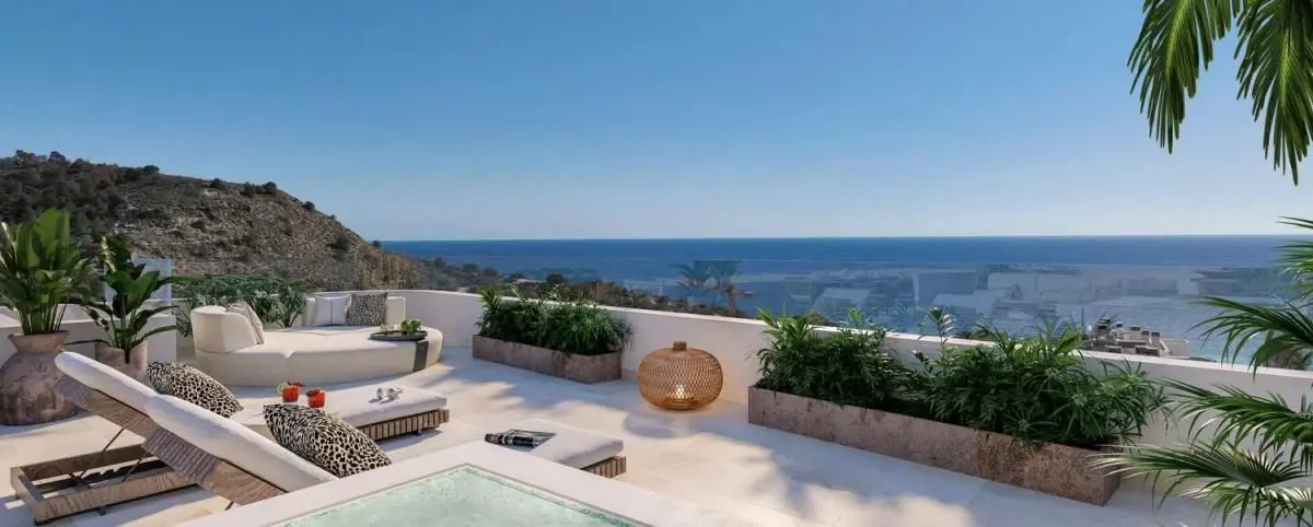 Apartment Of 110 M² With Sea Views In Villajoyosa