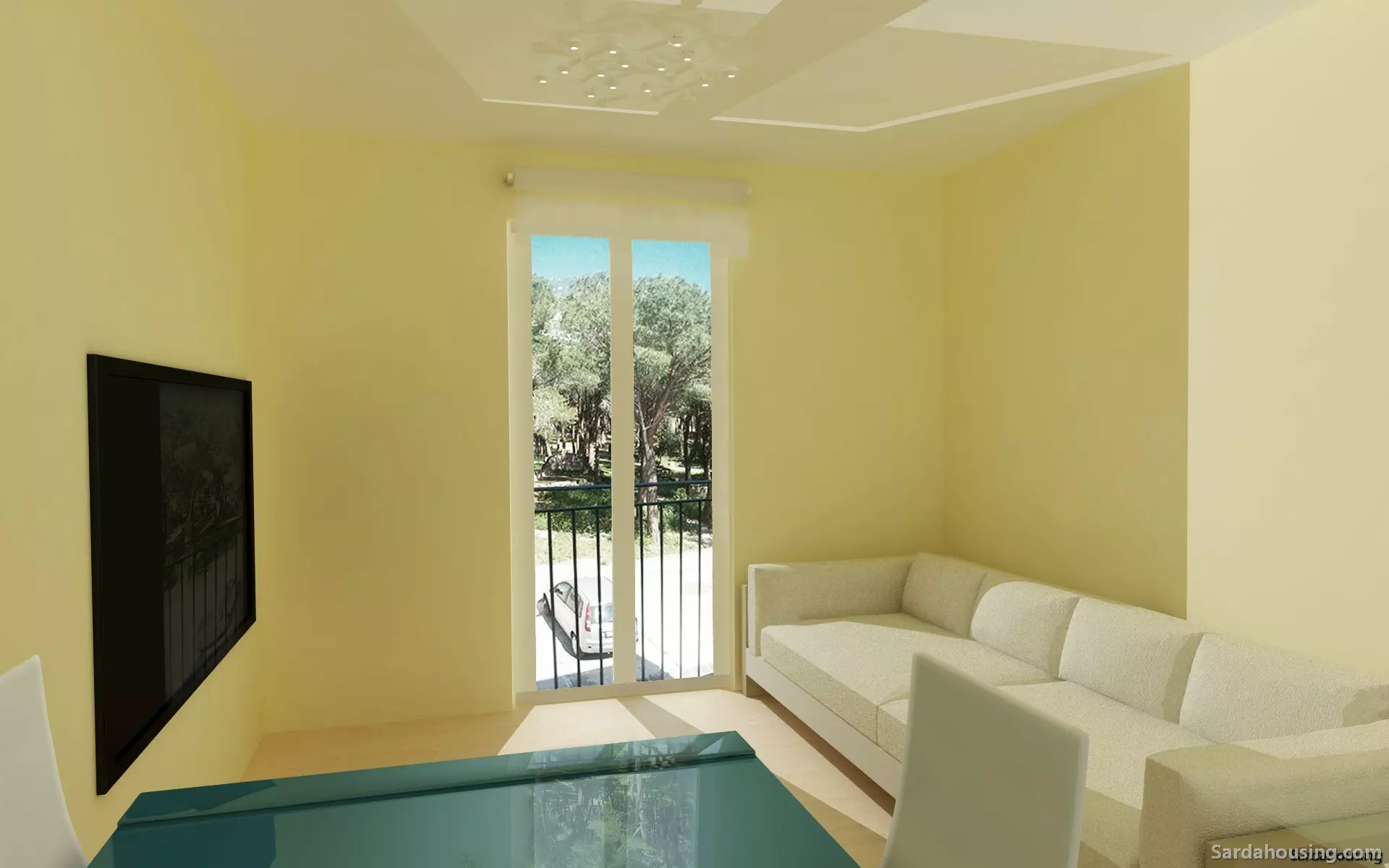 Penthouse With Views 150 M To The Beach In Sardinia