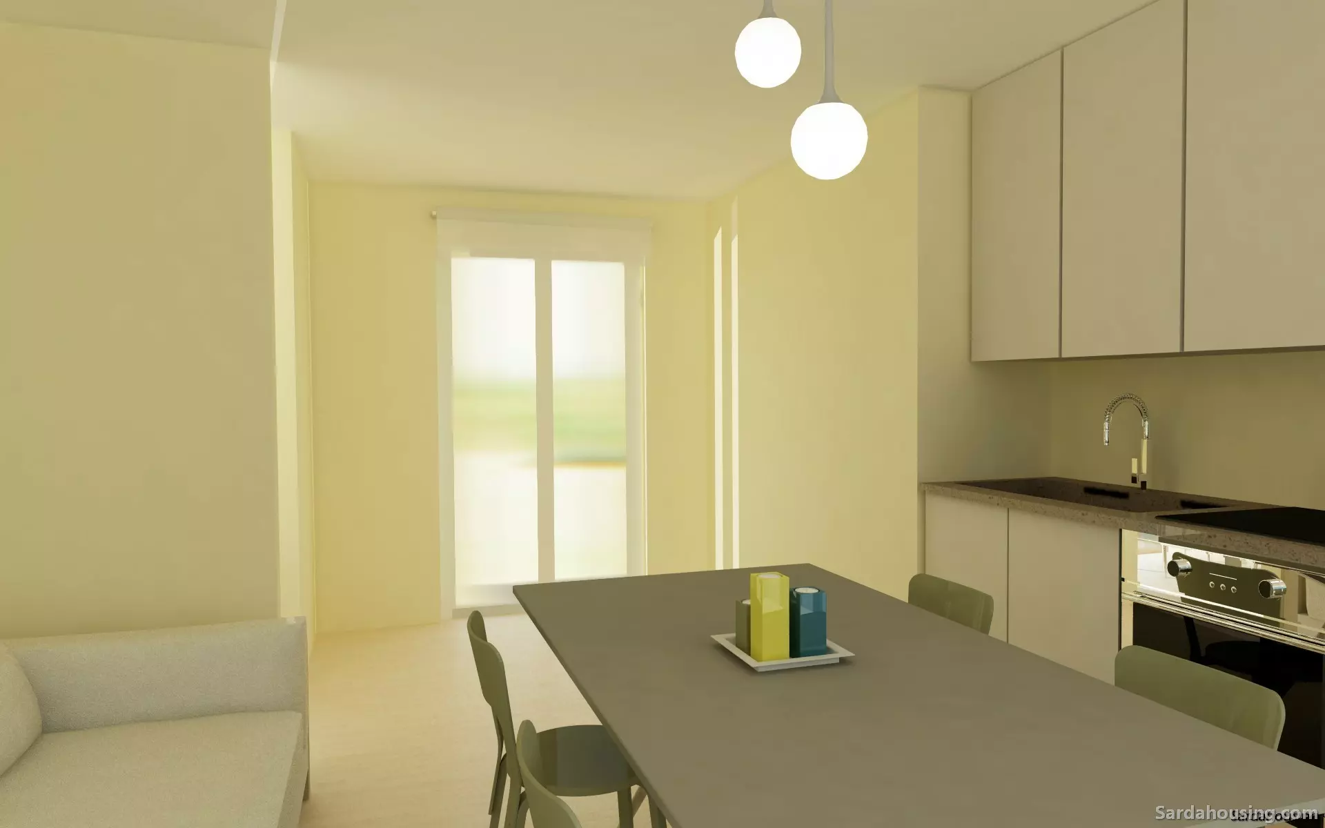 Penthouse With Views 150 M To The Beach In Sardinia