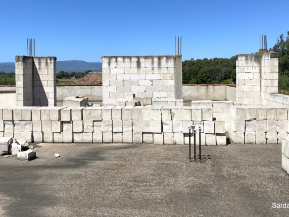 Unfinished Farmhouse With Three Hectares Land In Sardinia