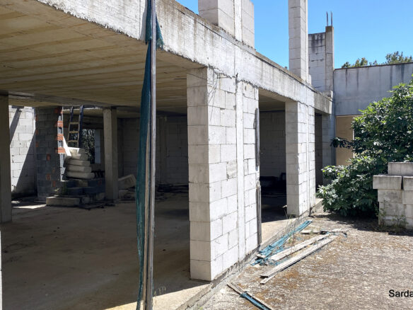 Unfinished Farmhouse With Three Hectares Land In Sardinia
