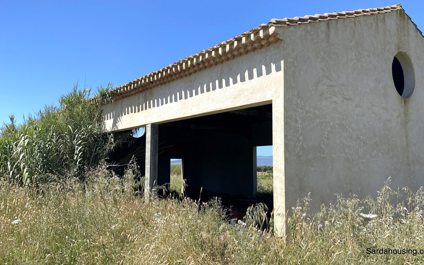 Unfinished Farmhouse With Three Hectares Land In Sardinia