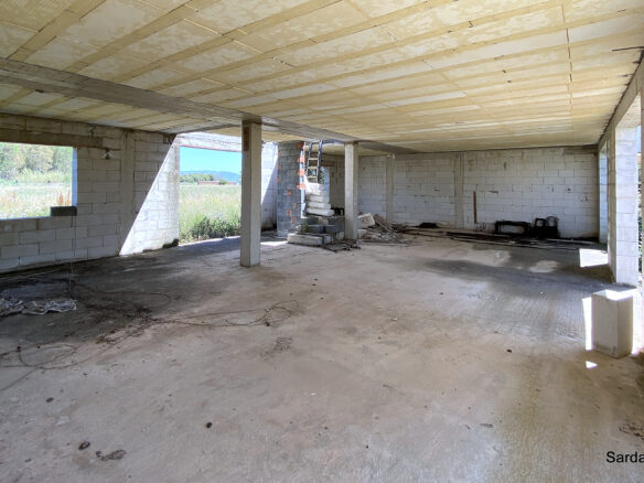 Unfinished Farmhouse With Three Hectares Land In Sardinia