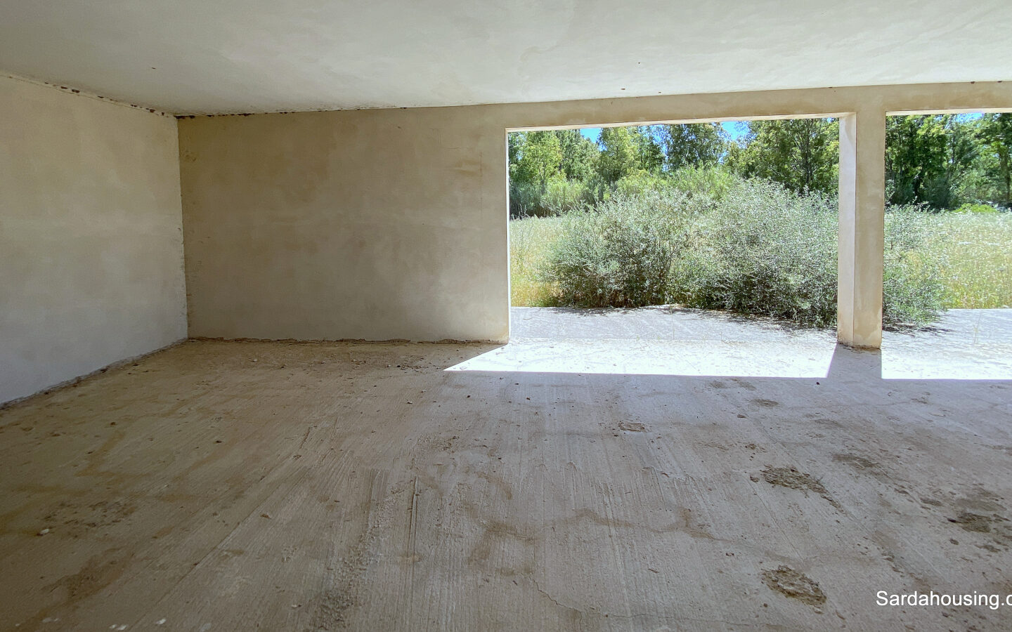 Unfinished Farmhouse With Three Hectares Land In Sardinia