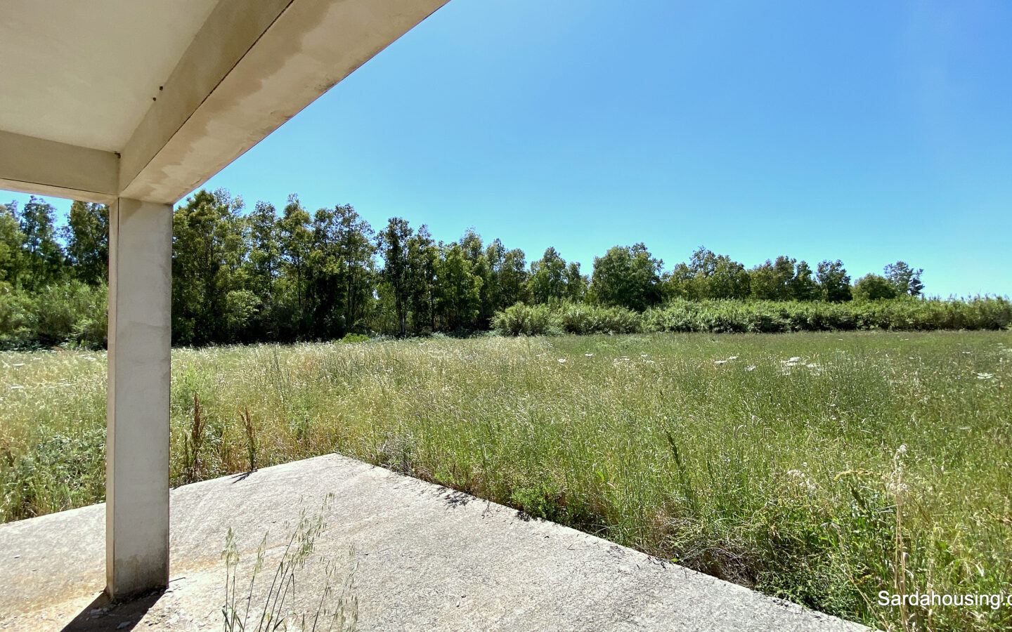 Unfinished Farmhouse With Three Hectares Land In Sardinia