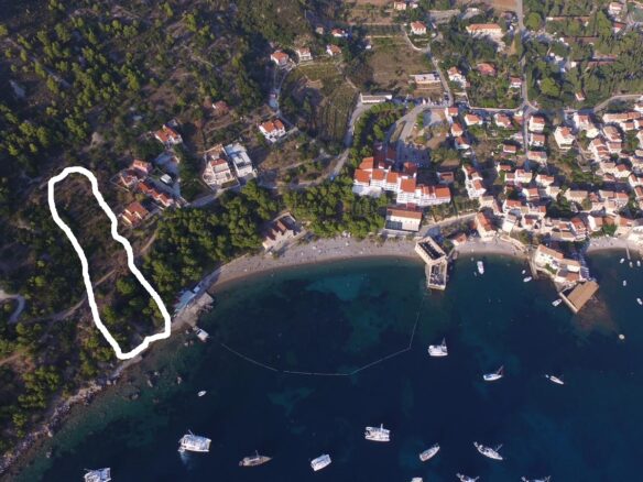 Construction Land Of 4500 M² In Komiža, Vis Island