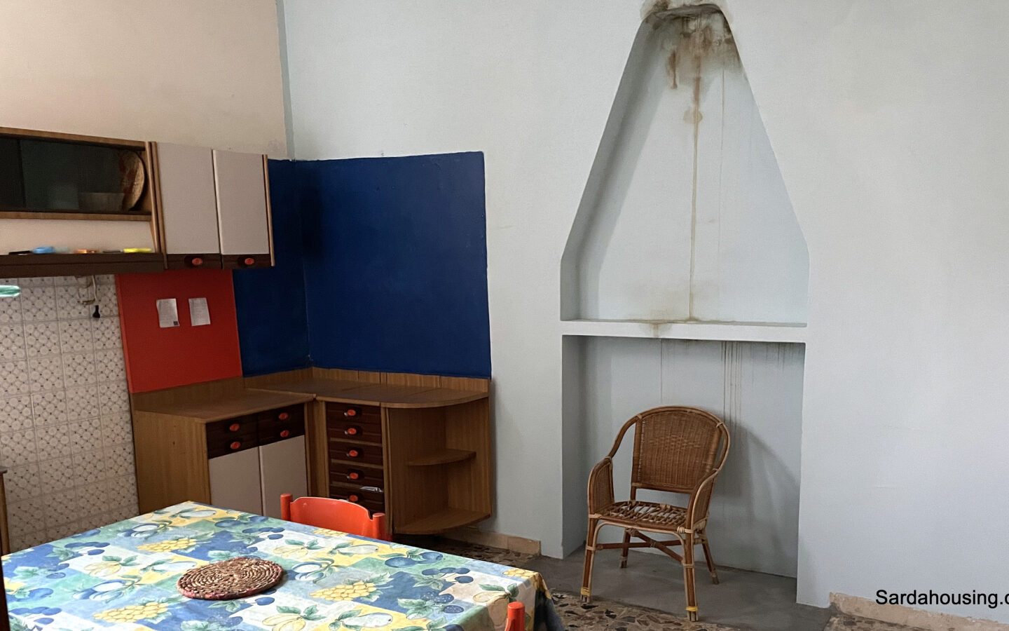 Independent House With Courtyard In Solarussa, Sardinia