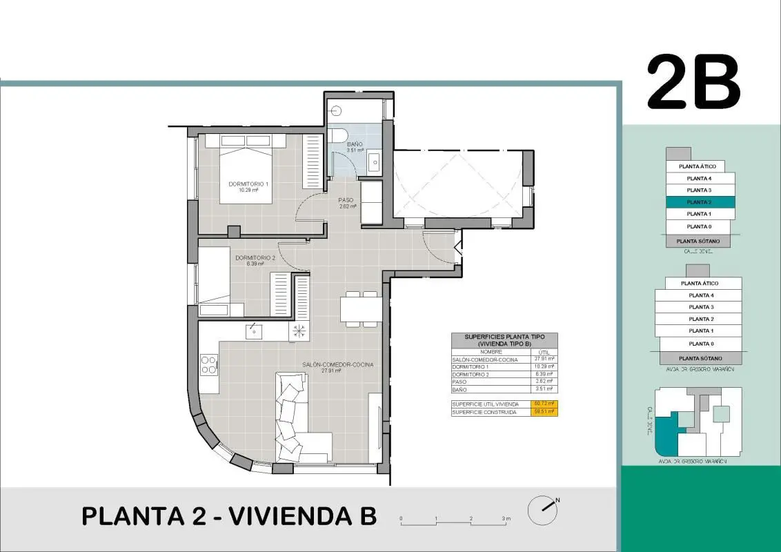 Apartment Of 61 M² In Torrevieja, Spain