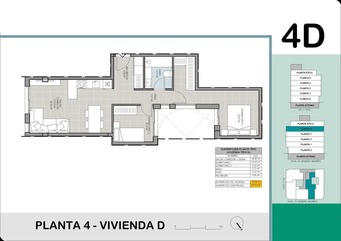 Apartment Of 61 M² In Torrevieja, Spain
