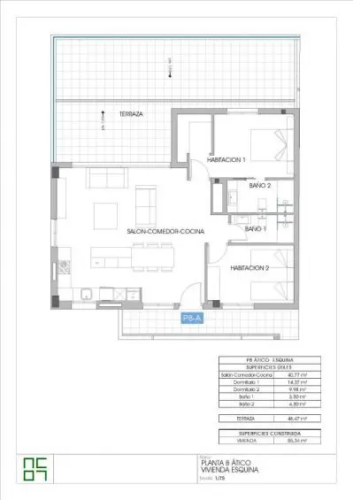 Apartment Of 82 M² With Sea View In Villajoyosa, Spain