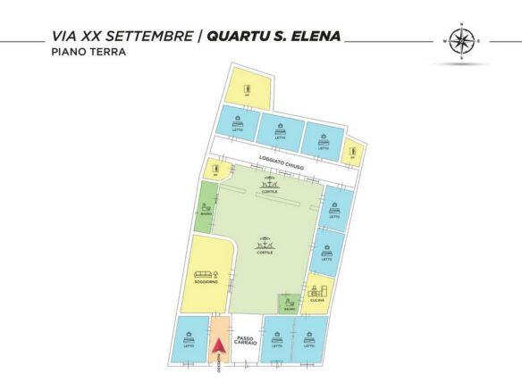 Traditional House To Be Restored In Quartu S. Elena, Sardinia