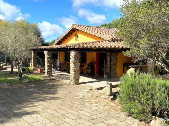 Villa With Land Integrated In A Magical Place, Scivu, Sardinia