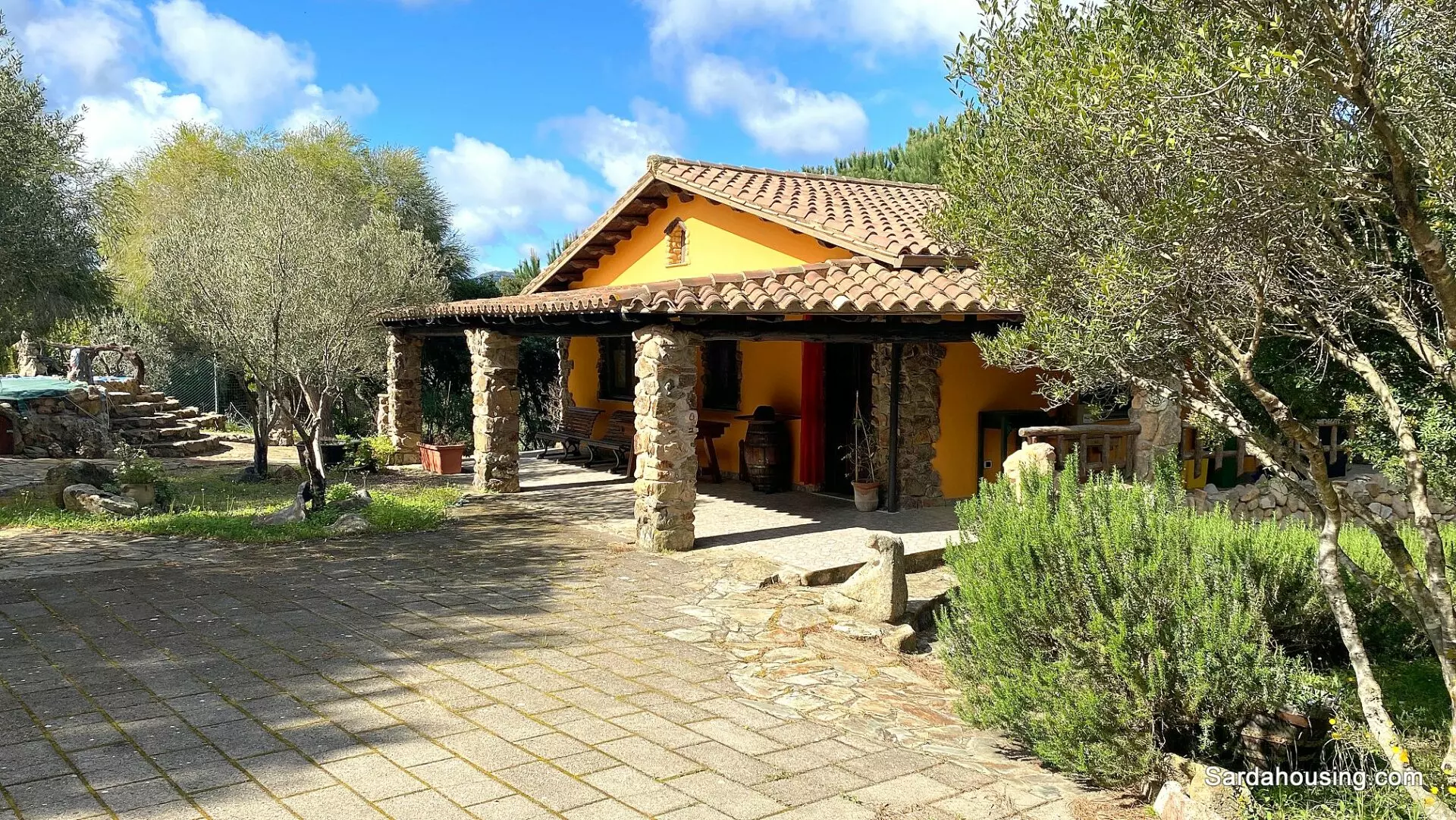 Villa With Land Integrated In A Magical Place, Scivu, Sardinia