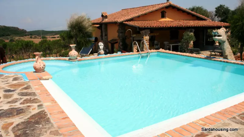 Villa With Land Integrated In A Magical Place, Scivu, Sardinia