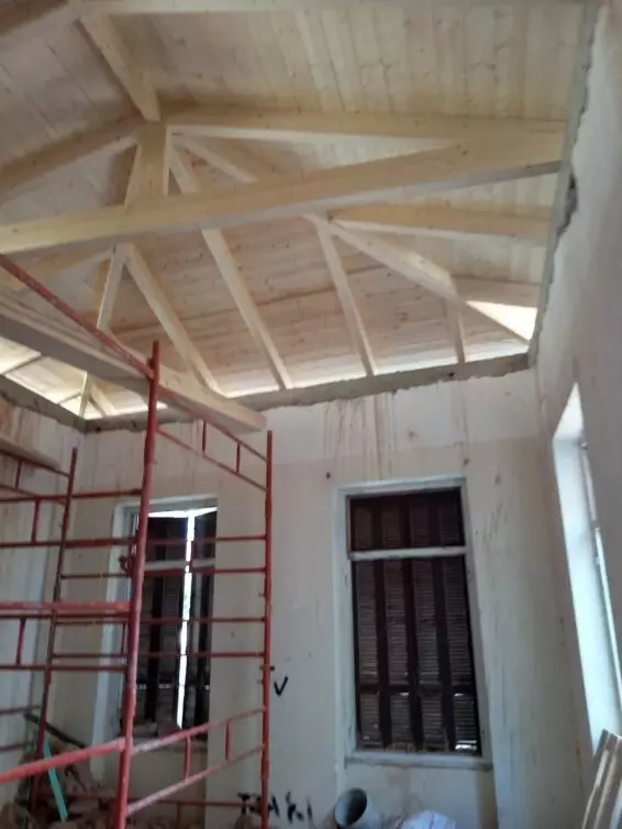 Traditional Stone Corner House Of 148 M² With 253 M² Plot In Central Koropi