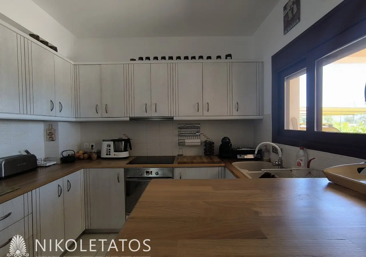 Apartment Of 70 M² With Balcony, Sea View In Ratzakli, Greece