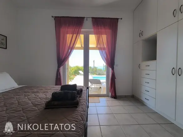 Villa Of 100 M² With Sea View In Ratzakli, Greece