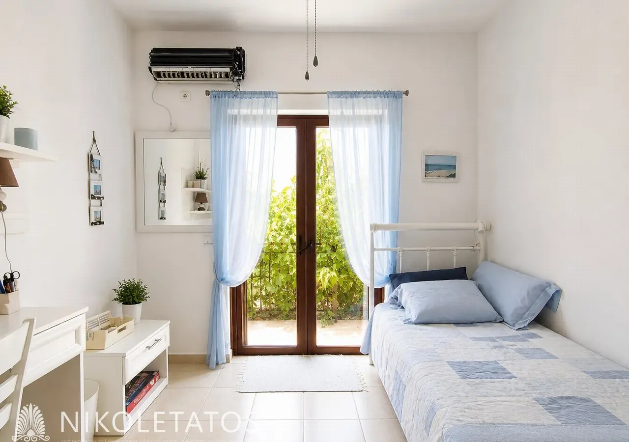 Apartment Of 70 M² With Balcony, Sea View In Ratzakli, Greece