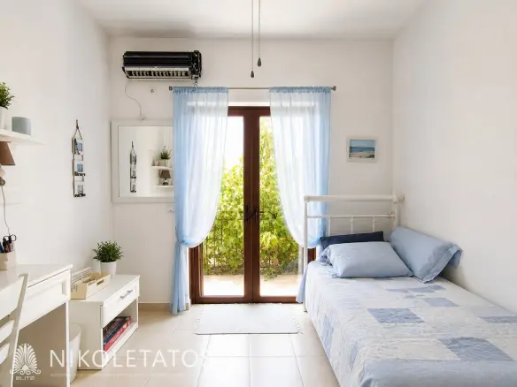 Apartment Of 70 M² With Balcony, Sea View In Ratzakli, Greece