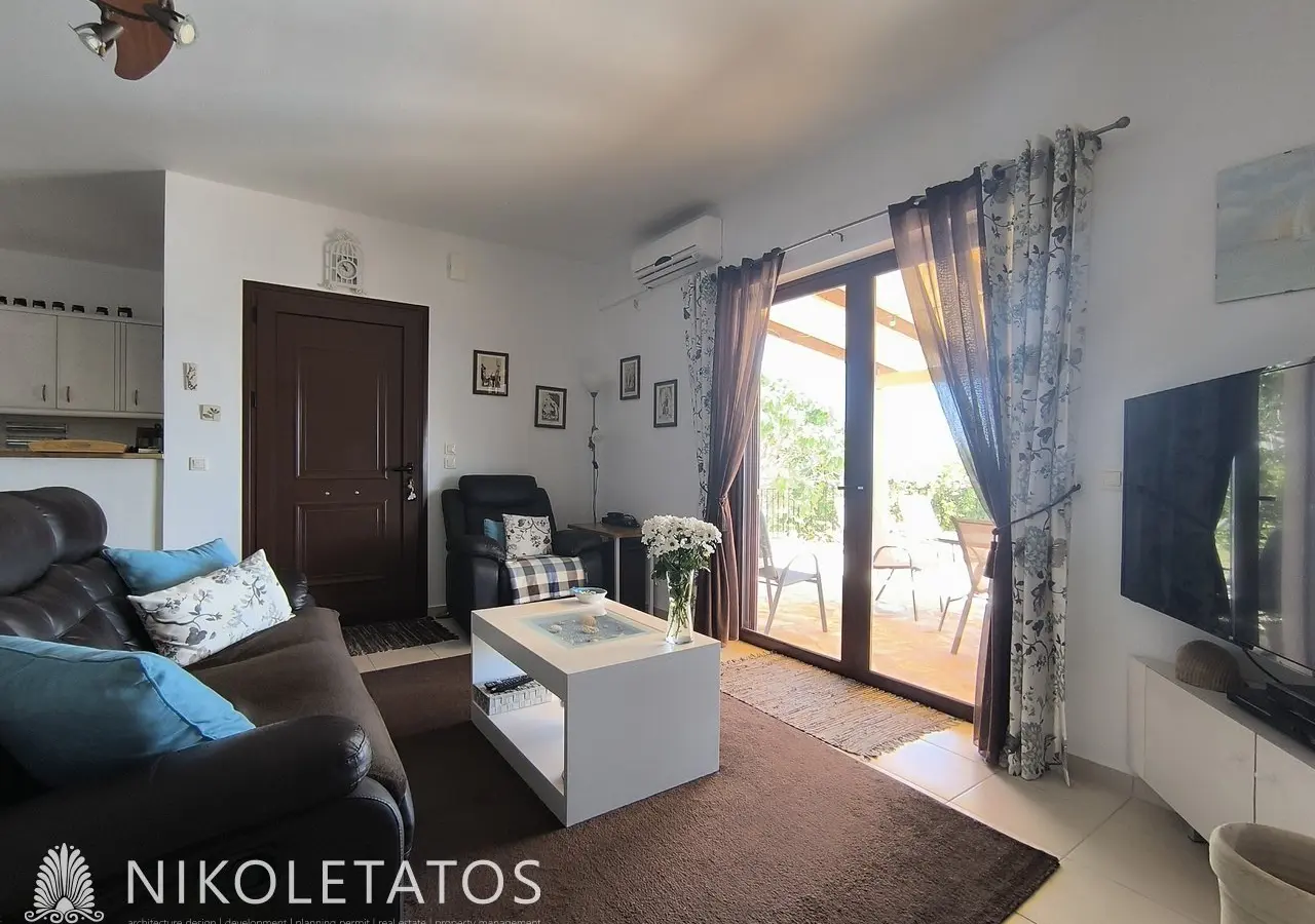 Apartment Of 70 M² With Balcony, Sea View In Ratzakli, Greece
