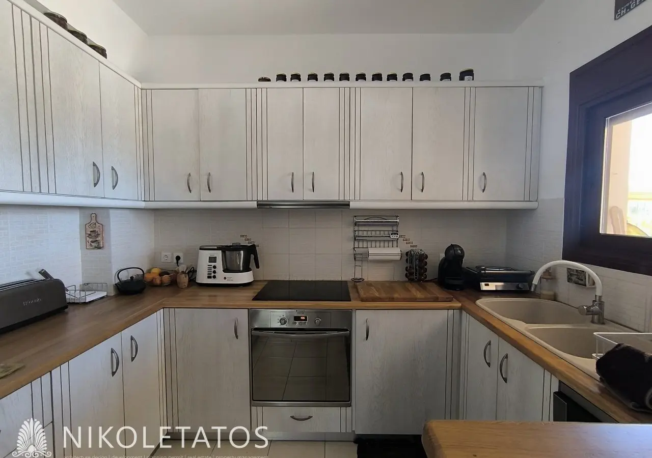 Apartment Of 70 M² With Balcony, Sea View In Ratzakli, Greece