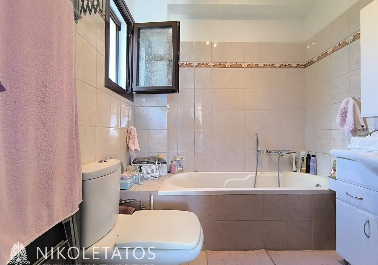 Apartment Of 70 M² With Balcony, Sea View In Ratzakli, Greece