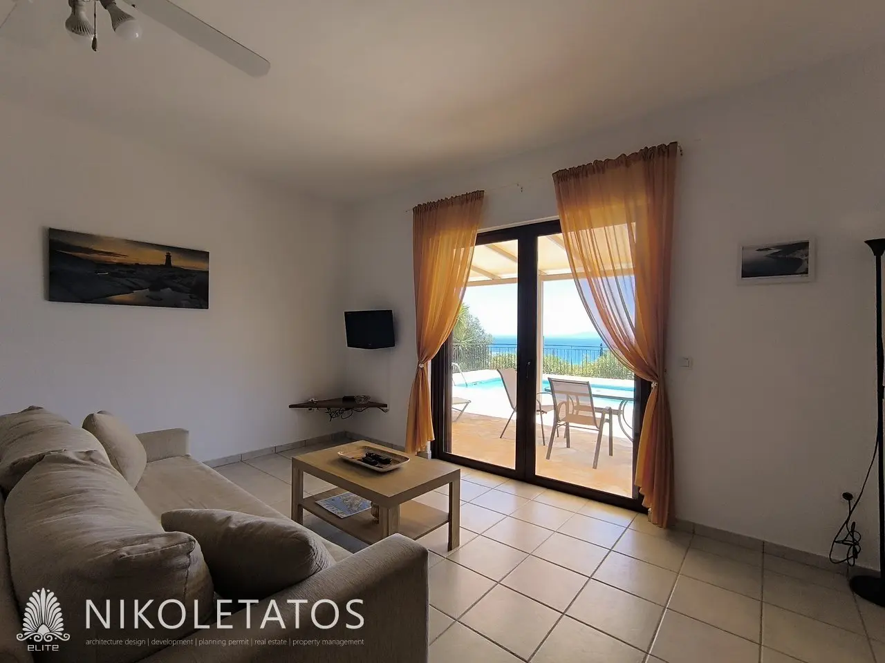 Villa Of 100 M² With Sea View In Ratzakli, Greece