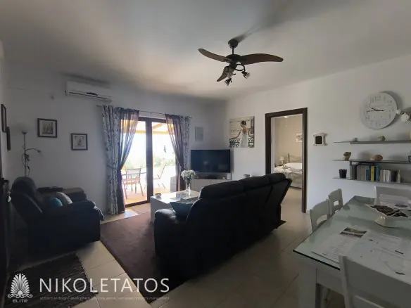 Apartment Of 70 M² With Balcony, Sea View In Ratzakli, Greece