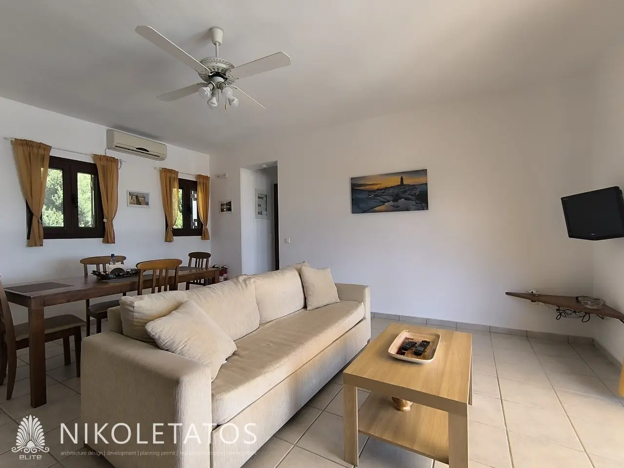 Villa Of 100 M² With Sea View In Ratzakli, Greece