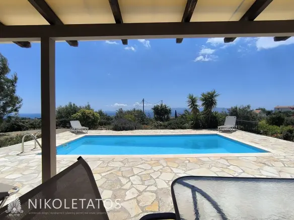 Villa Of 100 M² With Sea View In Ratzakli, Greece