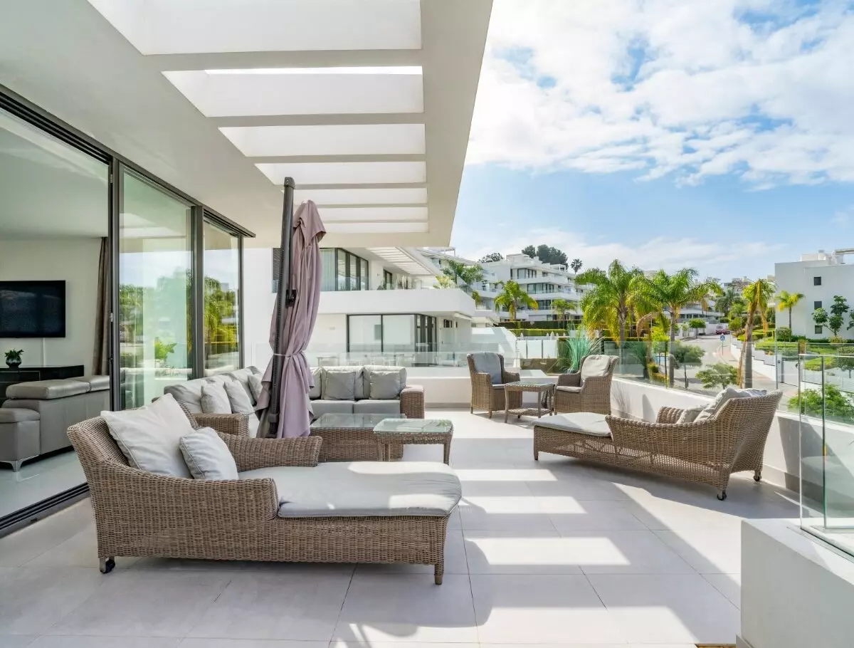 Front Line Golf 3 Bedrooms Modern Penthouse In Cataleya.