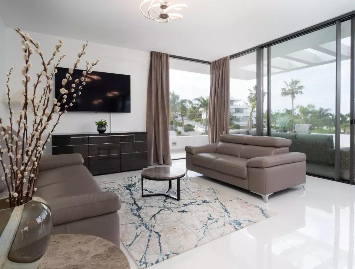 Front Line Golf 3 Bedrooms Modern Penthouse In Cataleya.