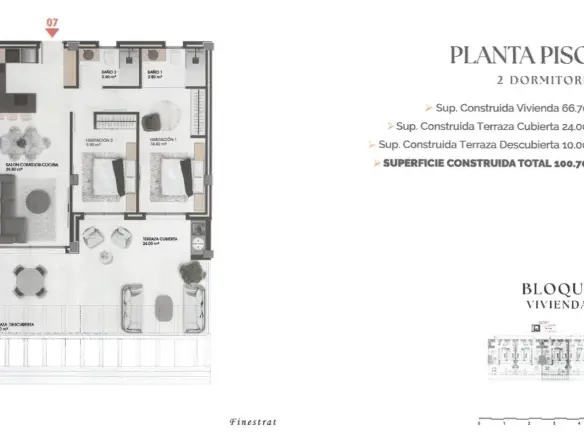 2-bedroom Apartment In Finestrat, Spain (100 M²)