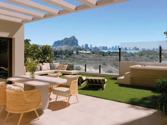 3-bedroom Penthouse In Calpe, Spain (206 M²)