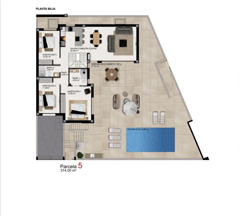 3-bedroom Villa In Benijofar, Spain (218 M²)
