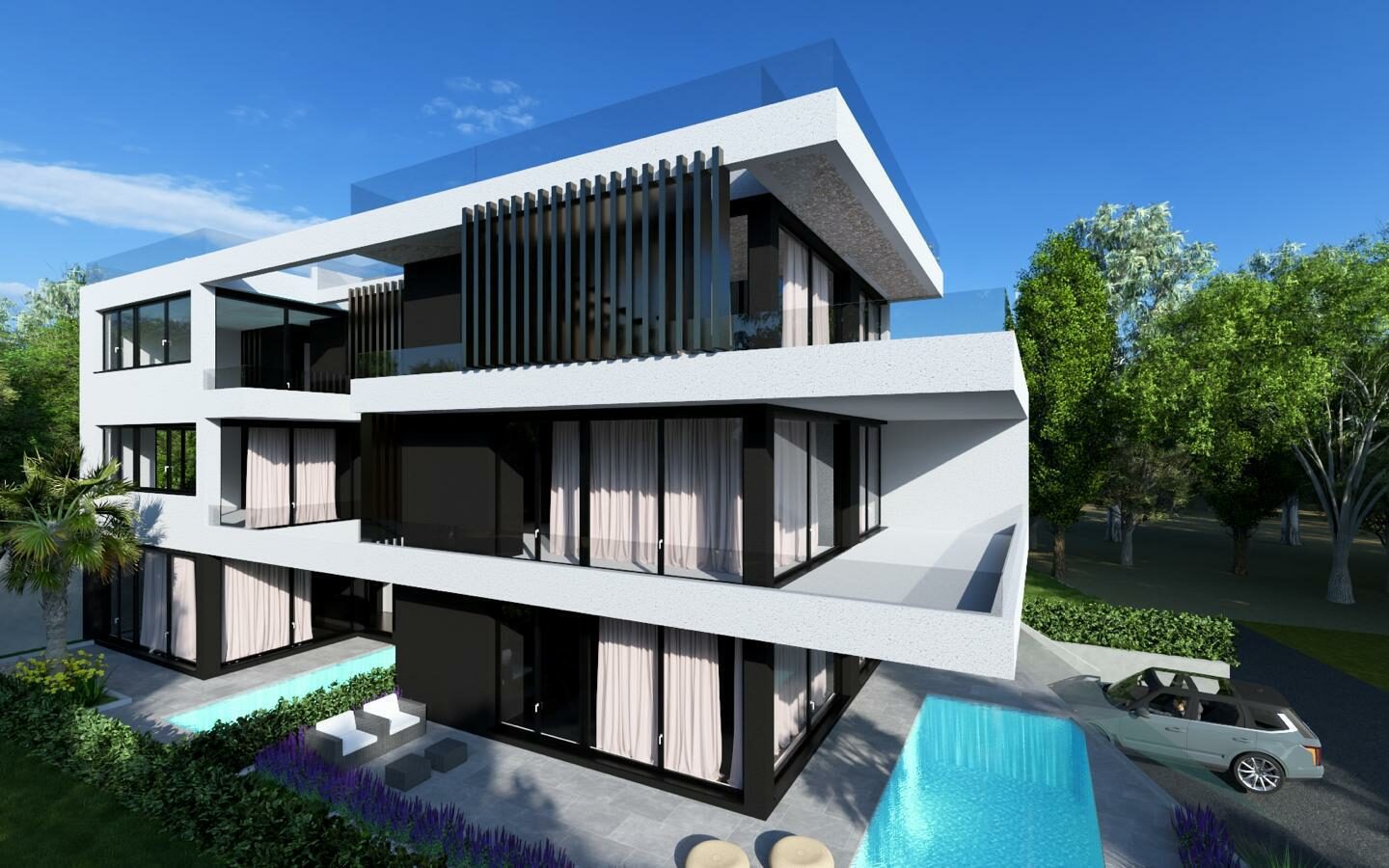 Apartments Of 104 M² With Sea View In Zadar