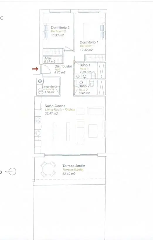 Apartment Of 166 M² In Finestrat, Spain
