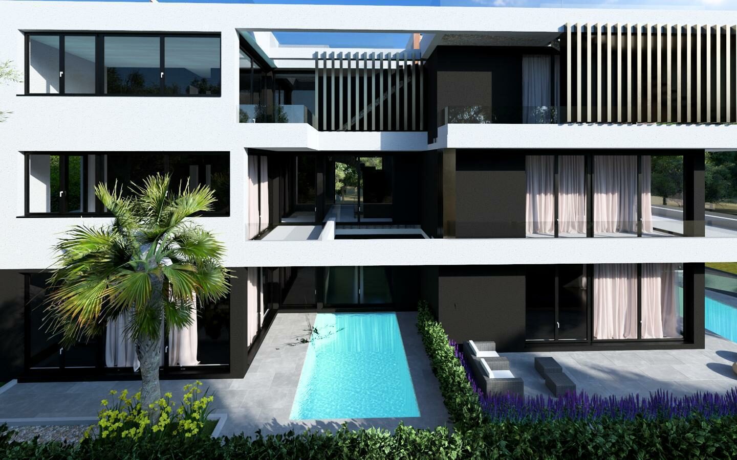 Apartments Of 104 M² With Sea View In Zadar