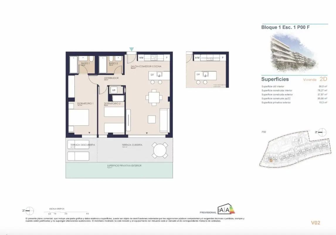Apartment Of 95 M² In El Verger, Spain