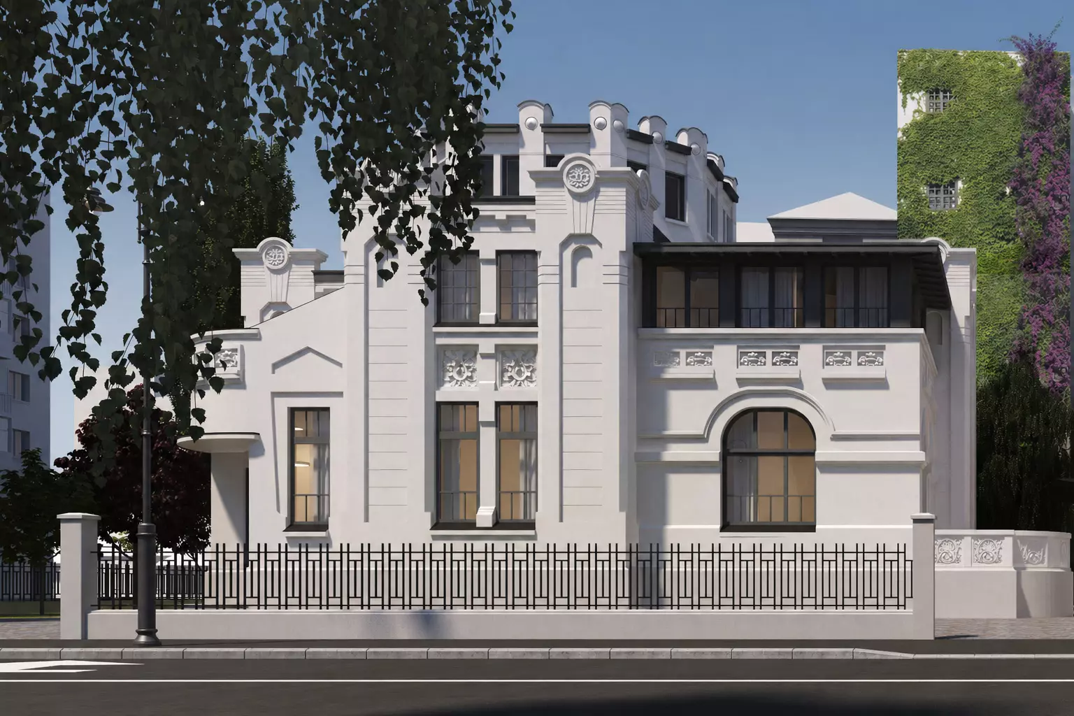 Pompiliu Eliade House – A Rare Art Nouveau Sensibility