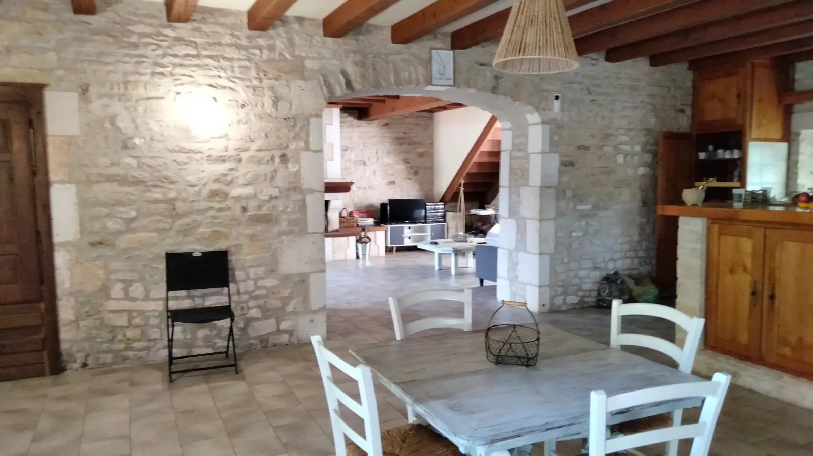 Old Stone Mill Of [size] With Private Island And River Views In Charente