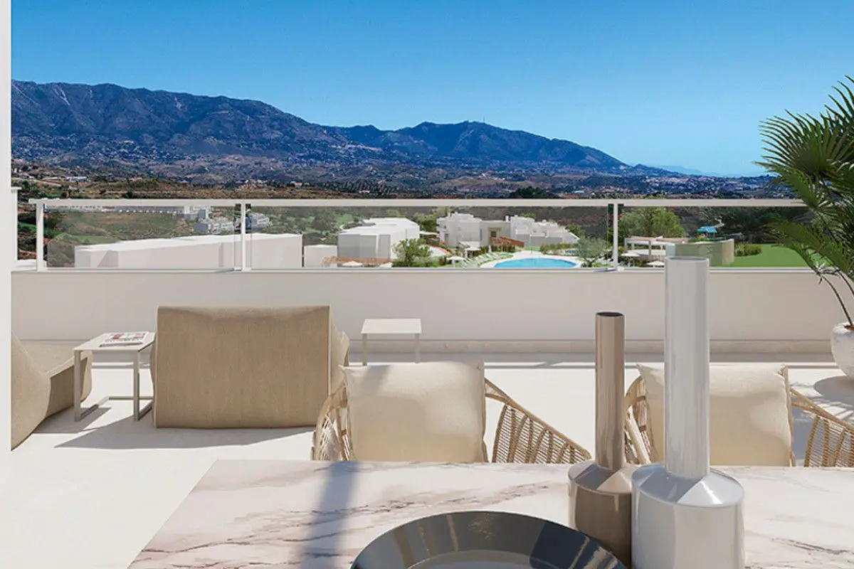 Apartment Of 101 M² With Sea Views In Mijas, Spain