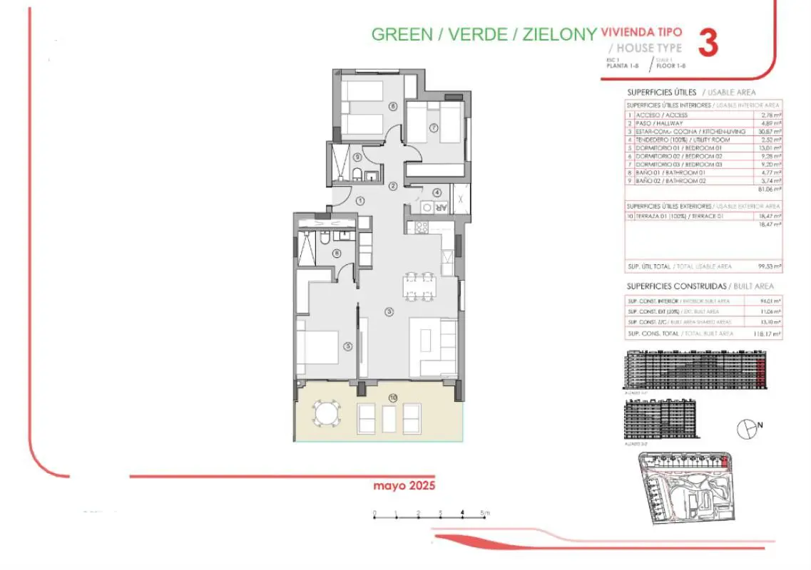 Apartment Of 103 M² In Torrevieja, Spain