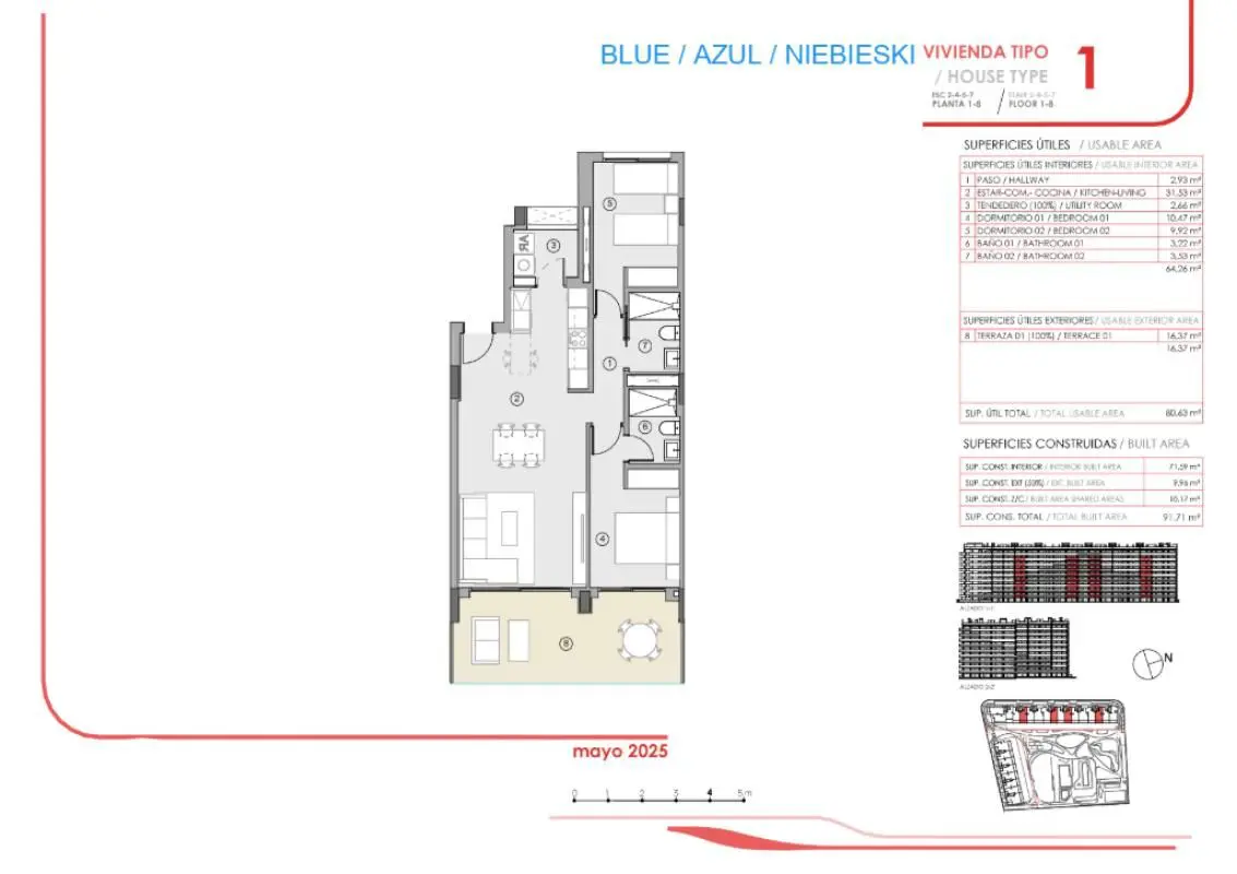 Apartment Of 103 M² In Torrevieja, Spain