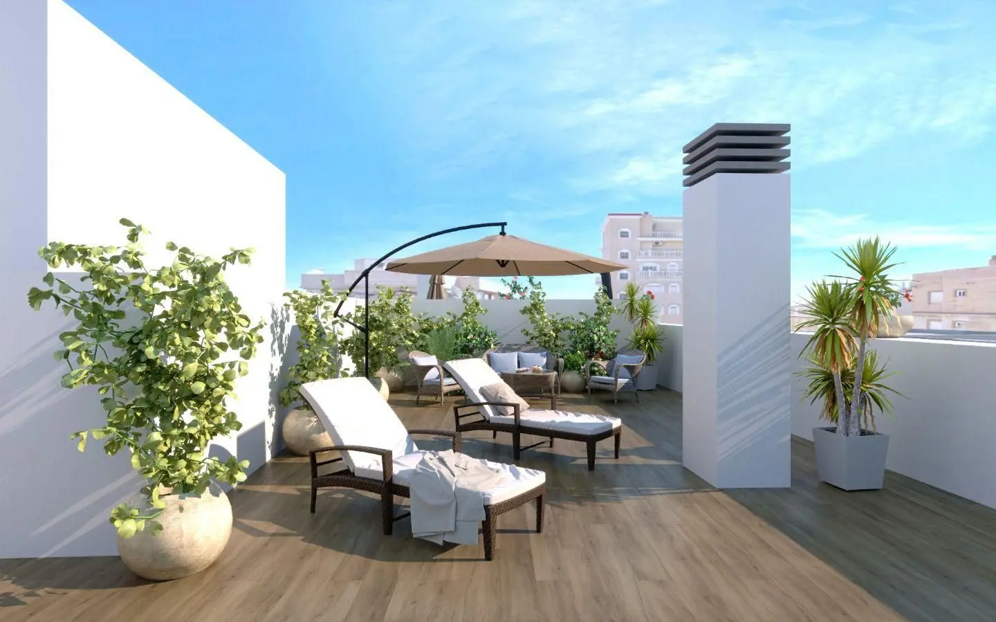 2-bedroom Penthouse In Torrevieja, Spain (154 M²)