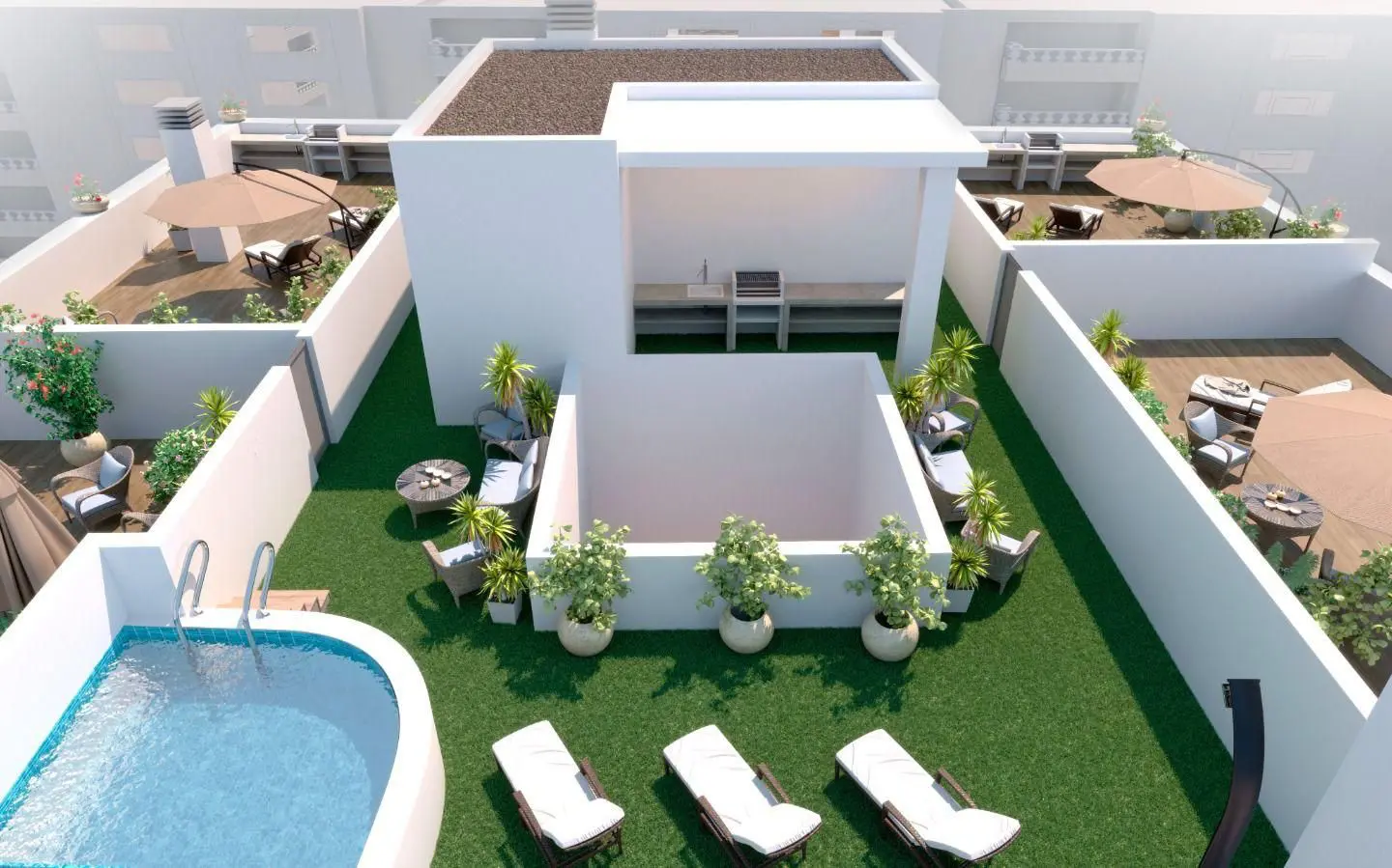 2-bedroom Penthouse In Torrevieja, Spain (154 M²)