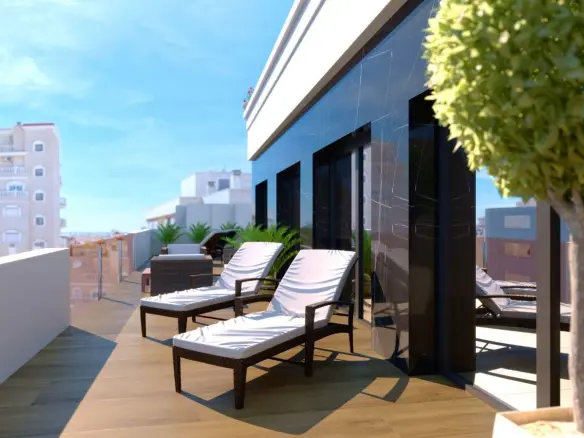 2-bedroom Penthouse In Torrevieja, Spain (154 M²)