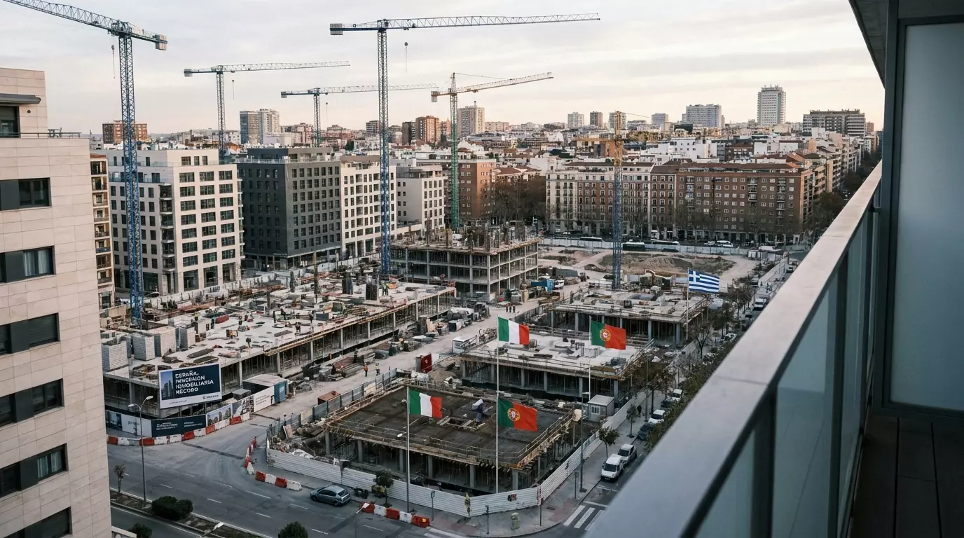 Spain crushes Italy, Portugal and Greece in real estate investment