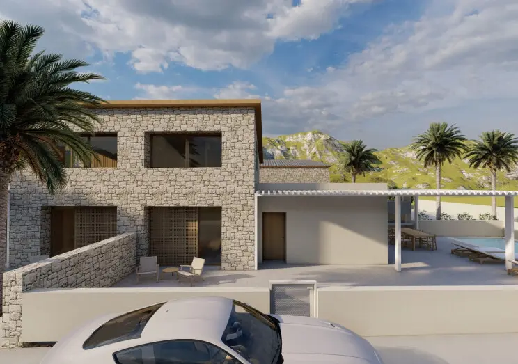 Land Of 2072 M² In Kavala Suburbs