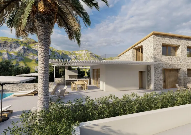 Land Of 2072 M² In Kavala Suburbs